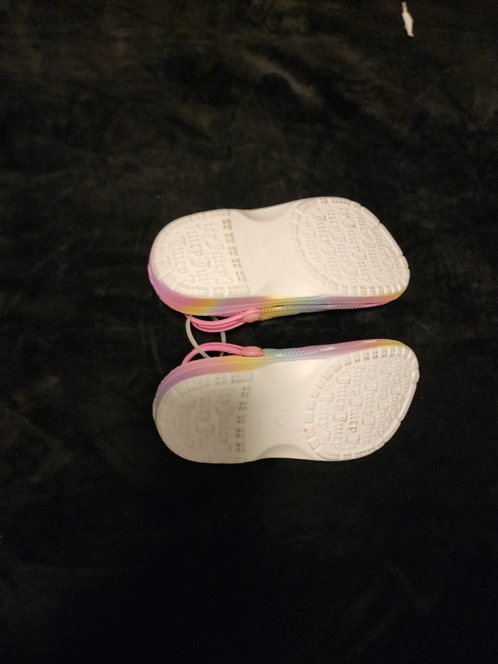 Juicy Couture Buena Ventura Tie Dye Girl Clog Size 3.